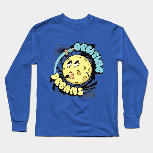 Orbiting dreams Long Sleeve T-Shirt by Gorosei_Paint